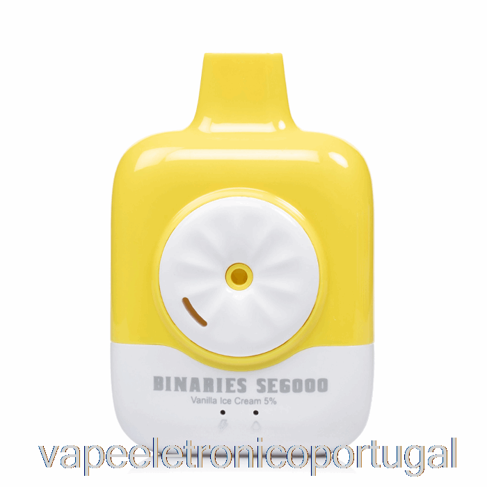 Vape Eletrônico Horizonte Binários Se6000 Sorvete De Baunilha Descartável